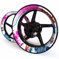 "Harley Quinn" Wheel Stickers