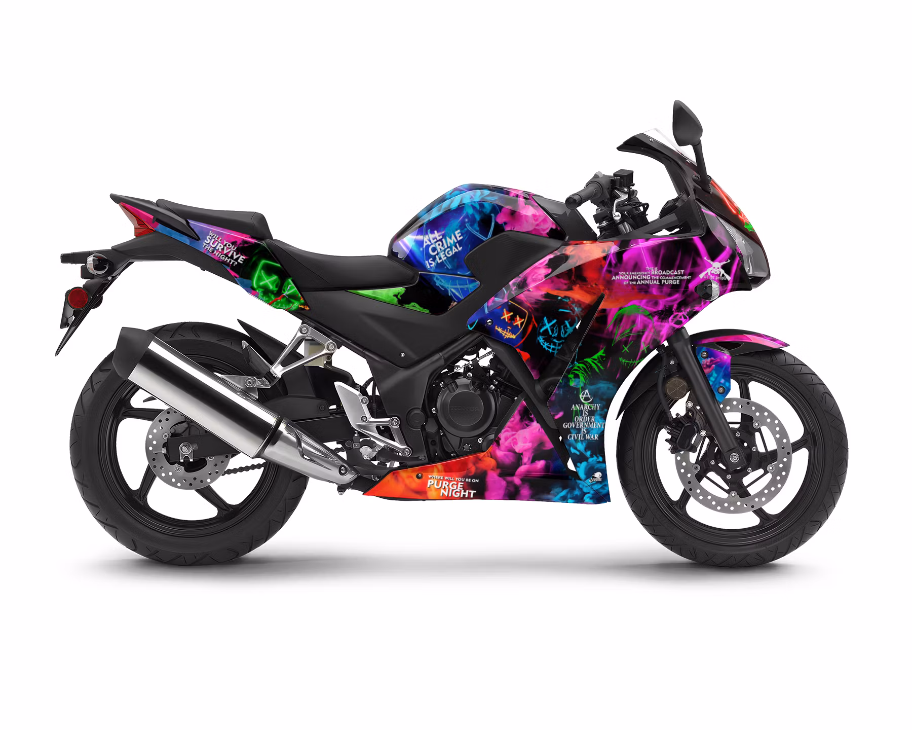 CBR300R Grafik - "Purge"