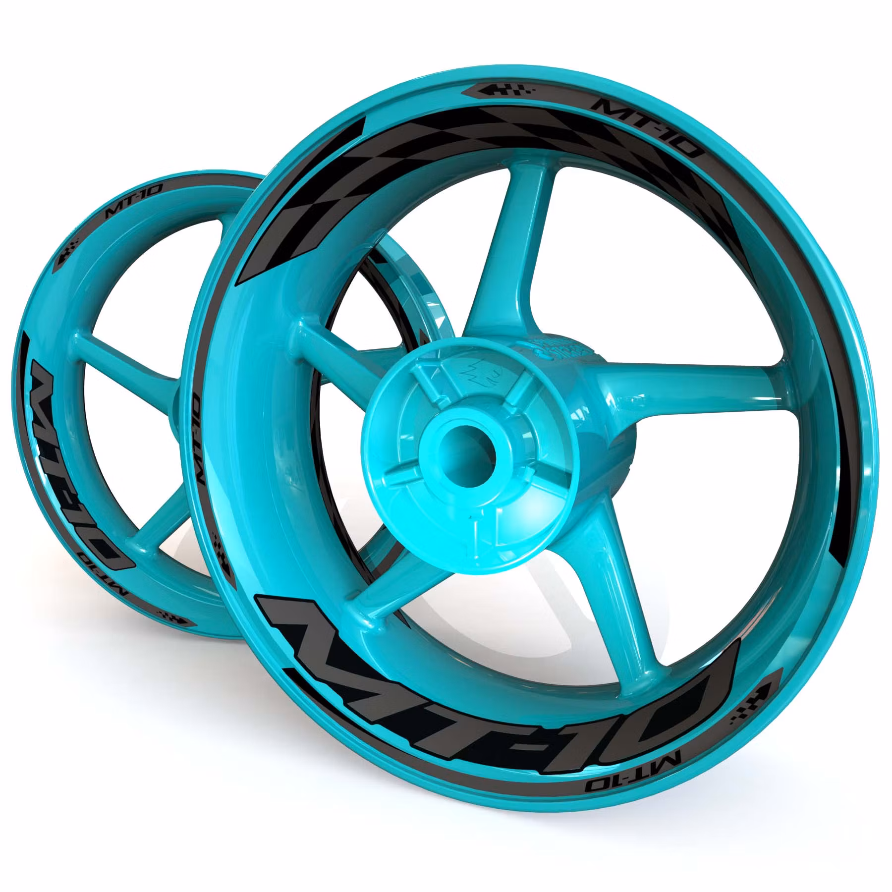 MT-10 Velg Stickers - "Checker"