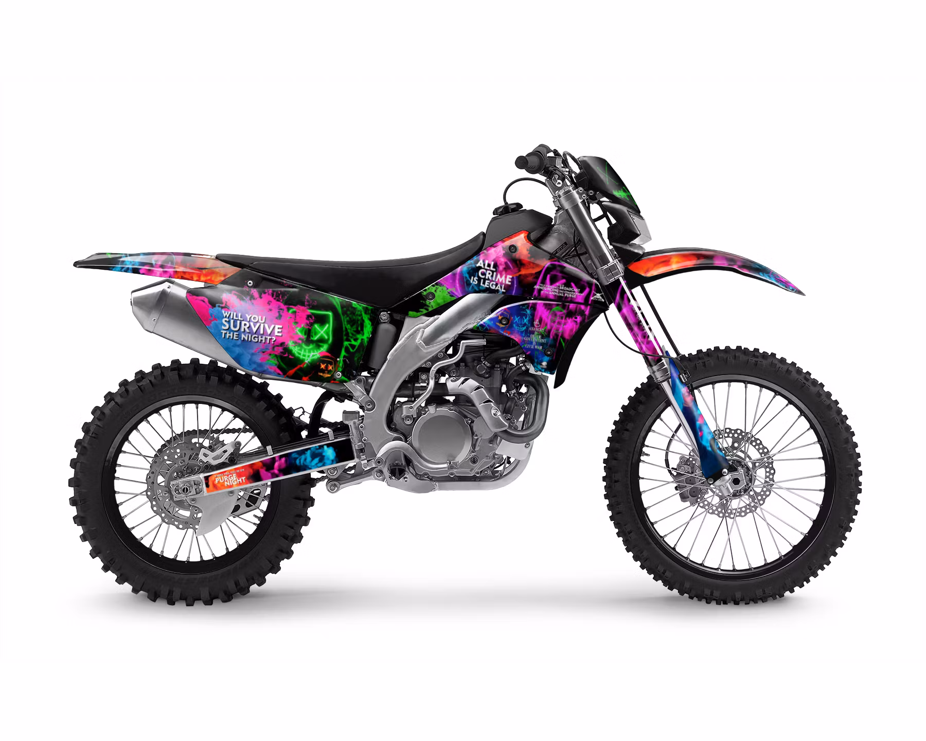 "Purge" Motocross Graphics - Design on Demand