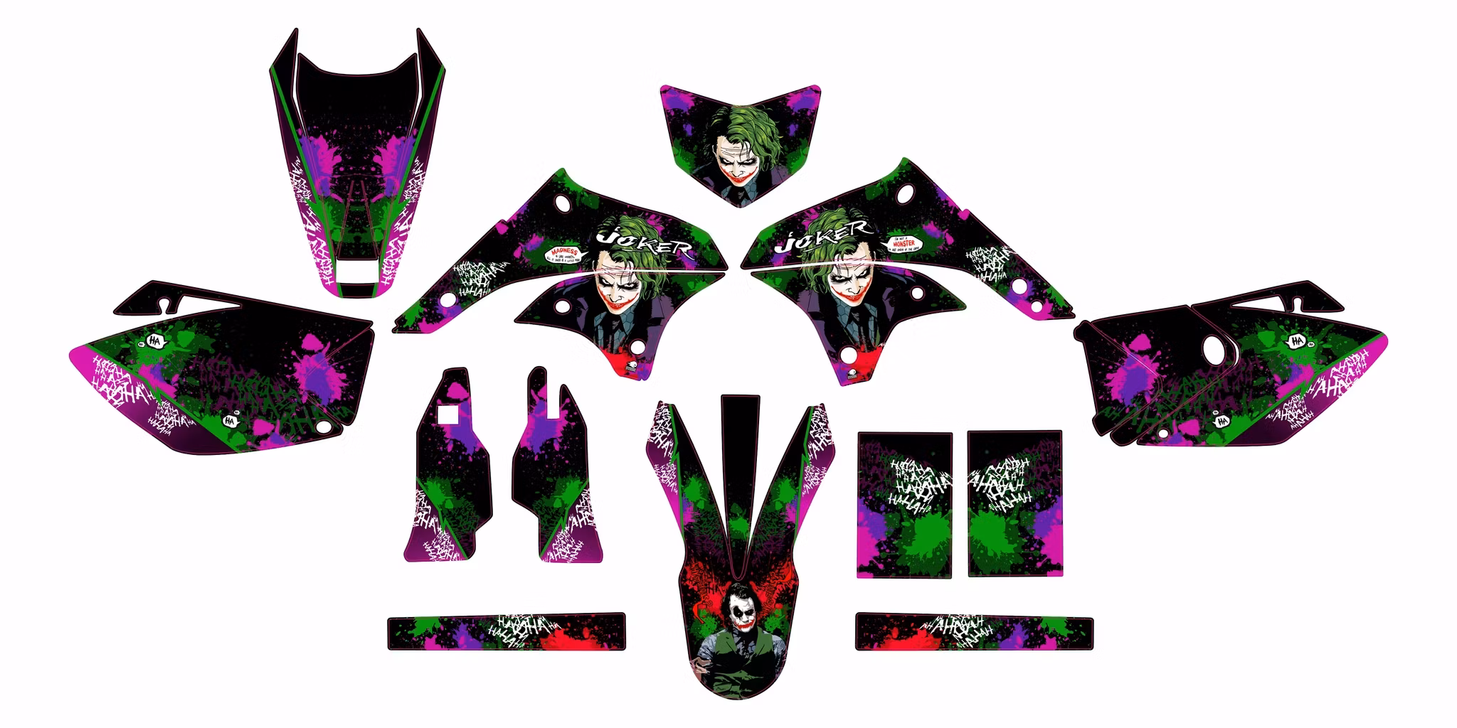 "Joker" Motocross Graphics - Design on Demand