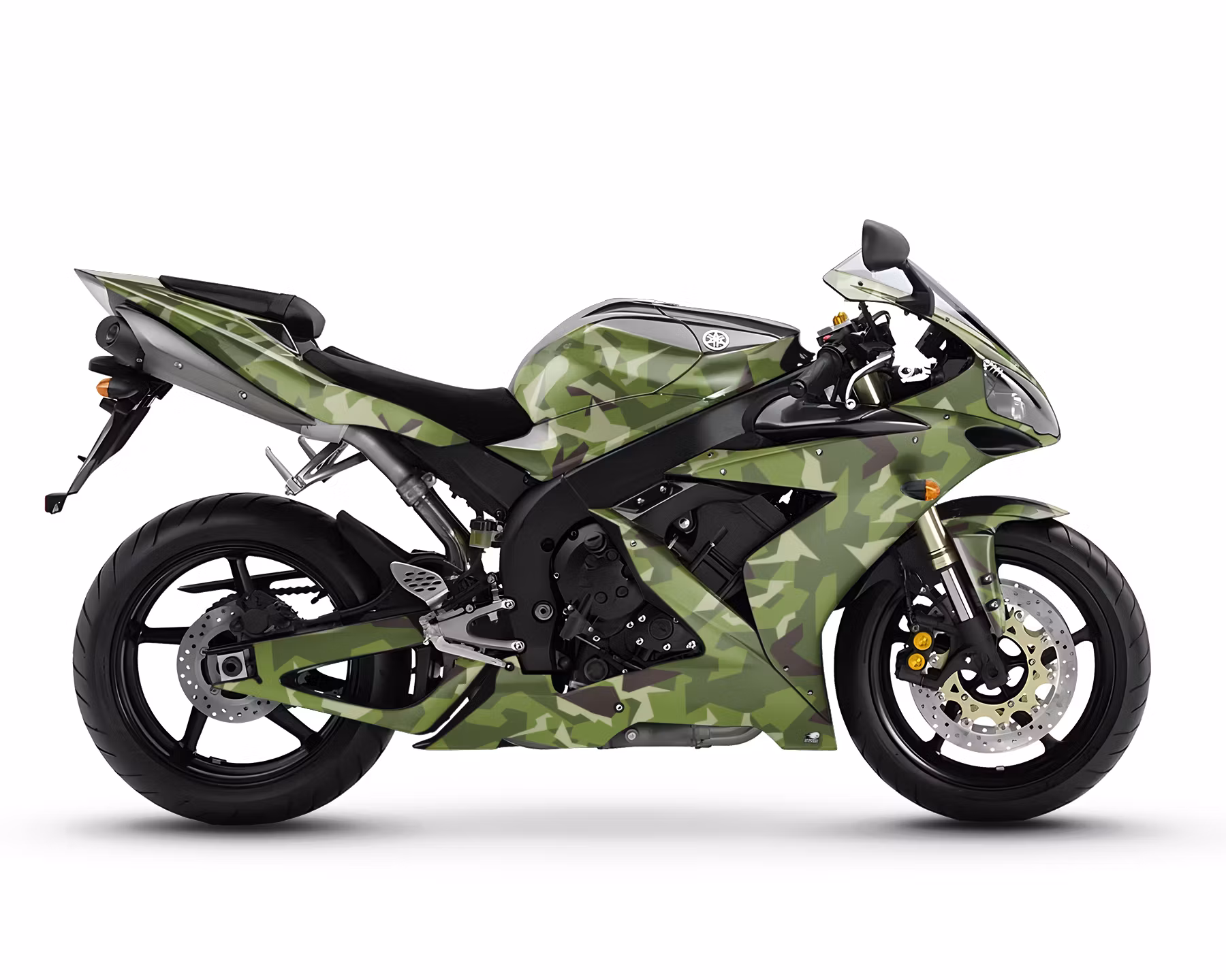 Yamaha R1 Graphics - "Camo"