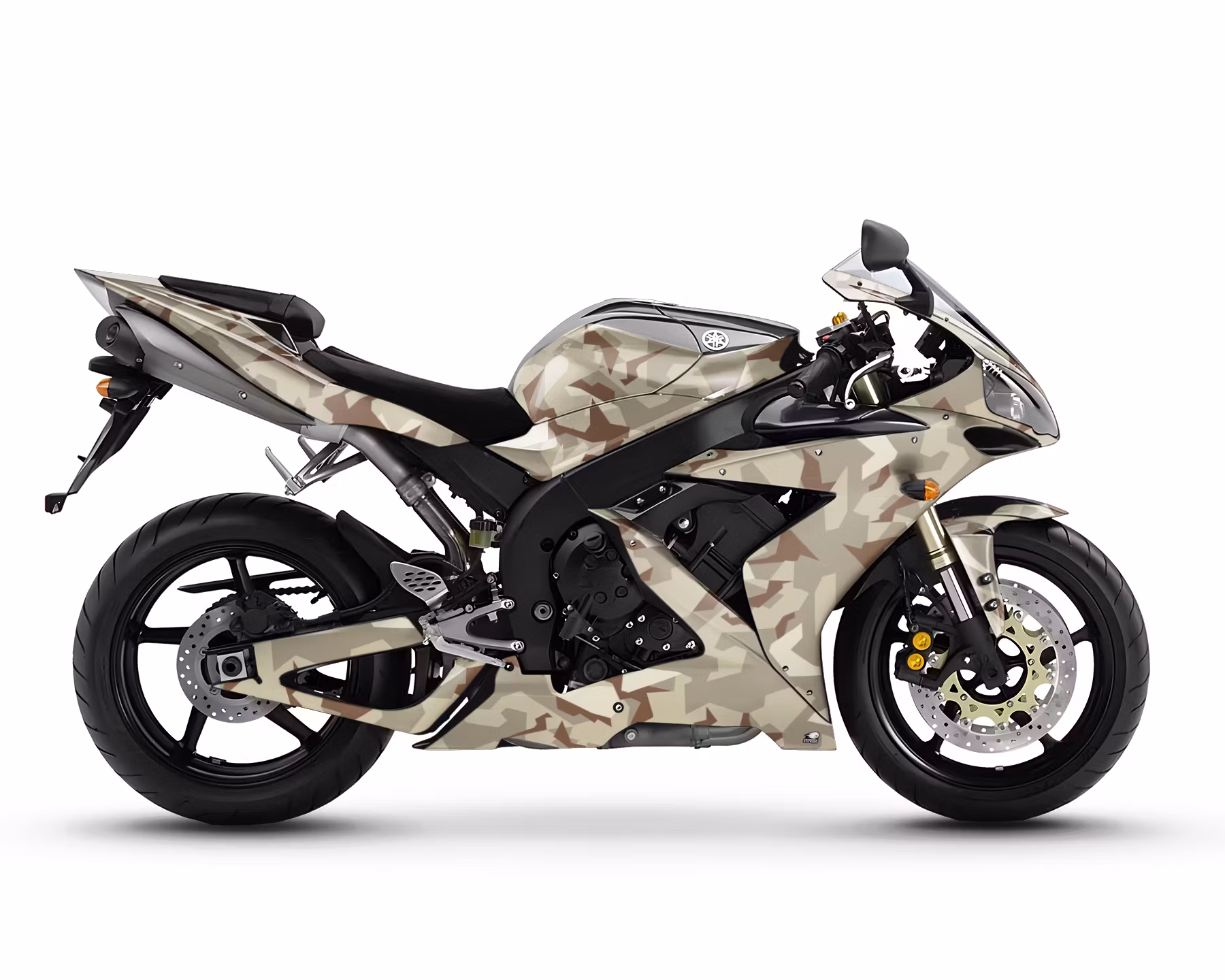 Yamaha R1 Graphics - "Camo"