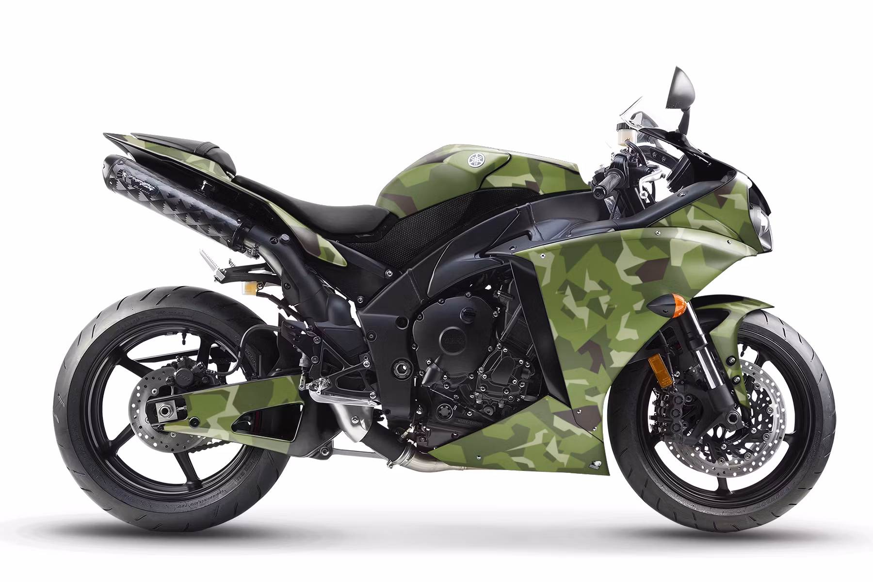 Yamaha R1 Graphics - "Camo"