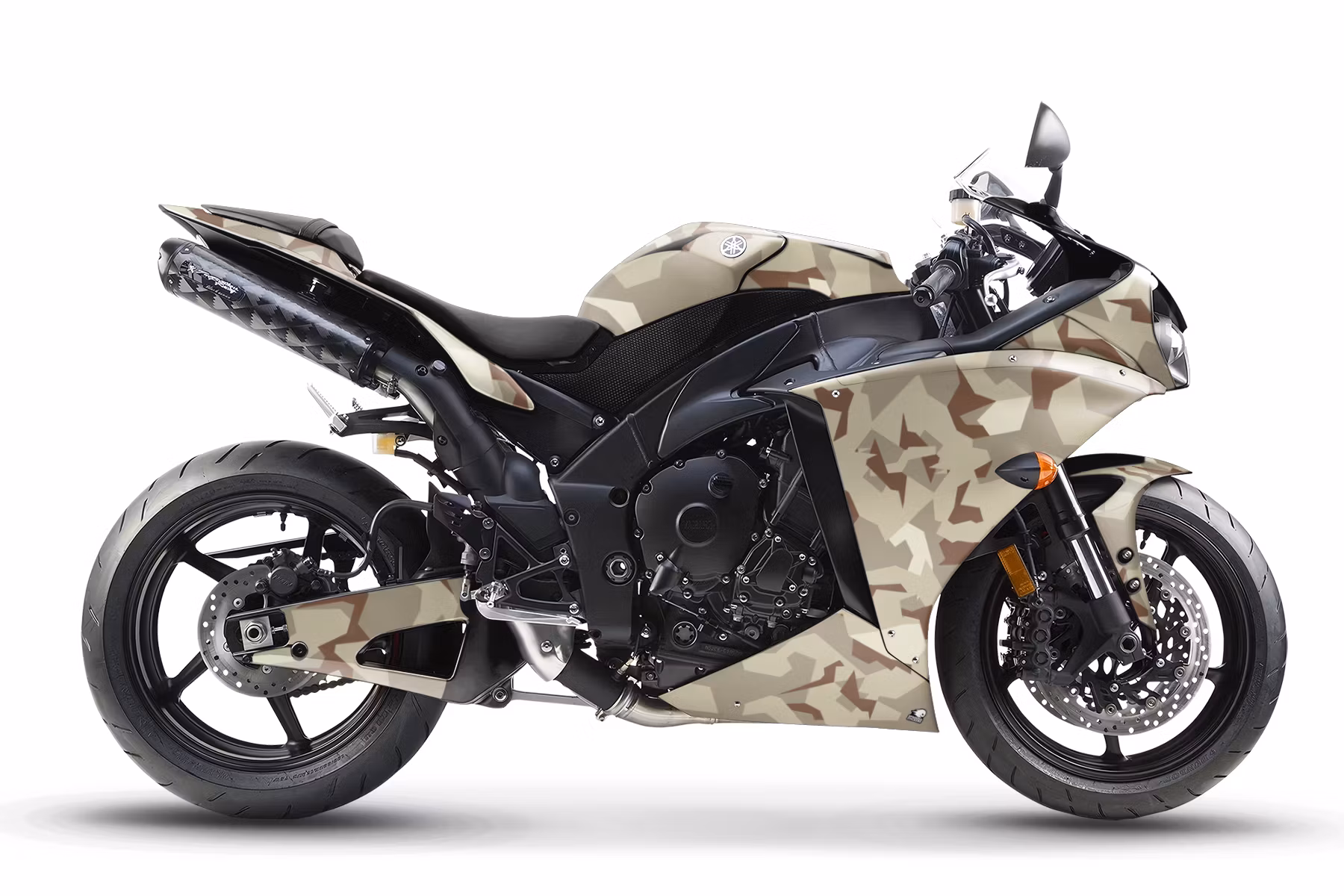 Yamaha R1 Graphics - "Camo"
