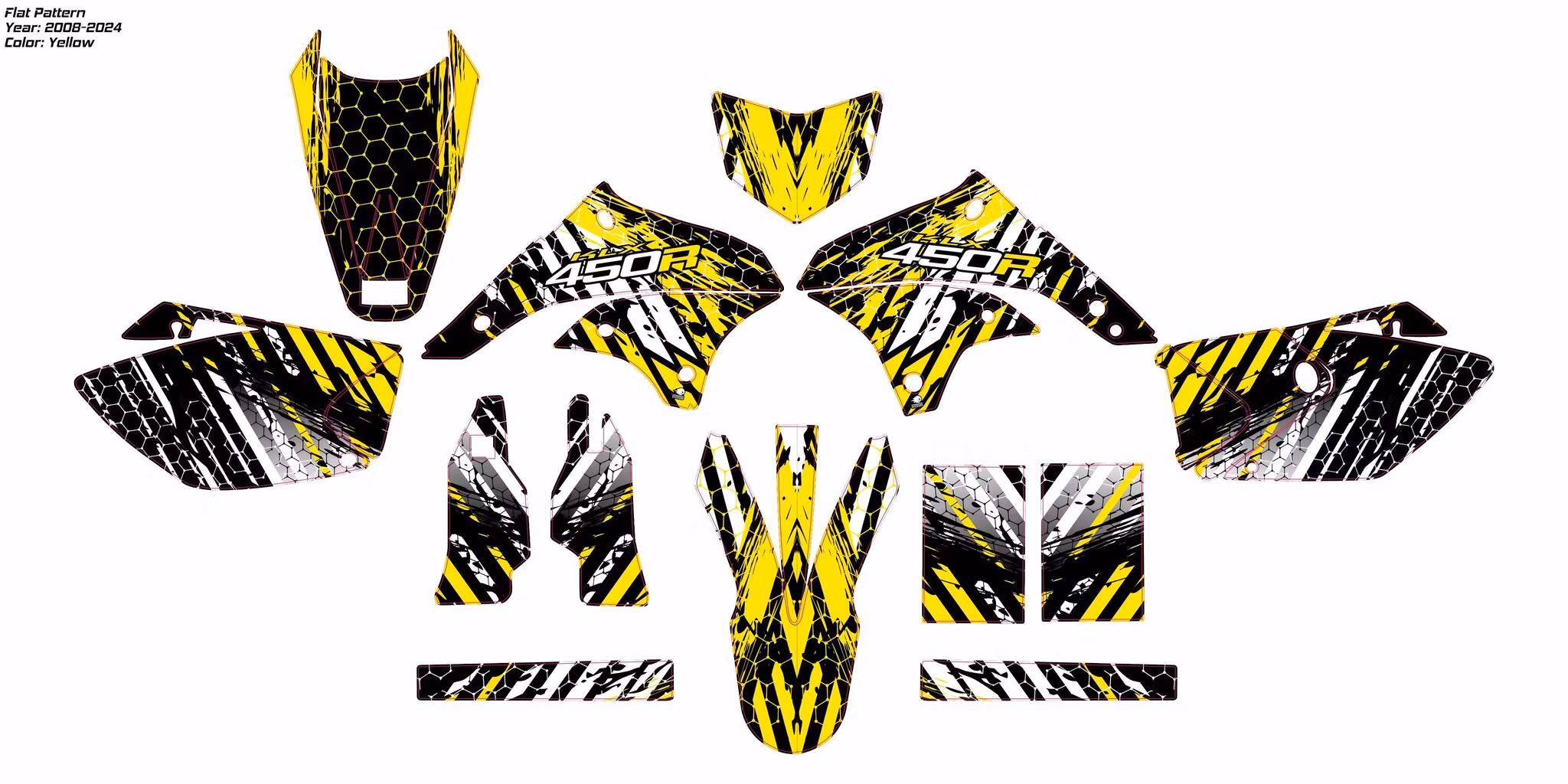 "Riot" gráficos - Para KLX 450R