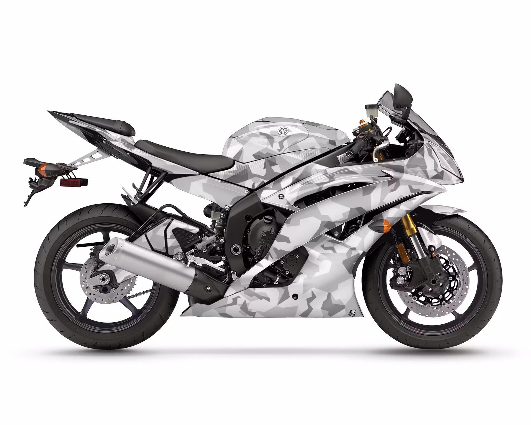 Yamaha R6 Graphics - "Camo"
