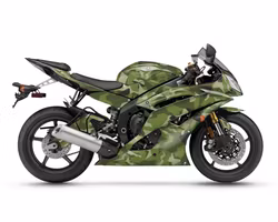 Yamaha R6 Graphics - "Camo"