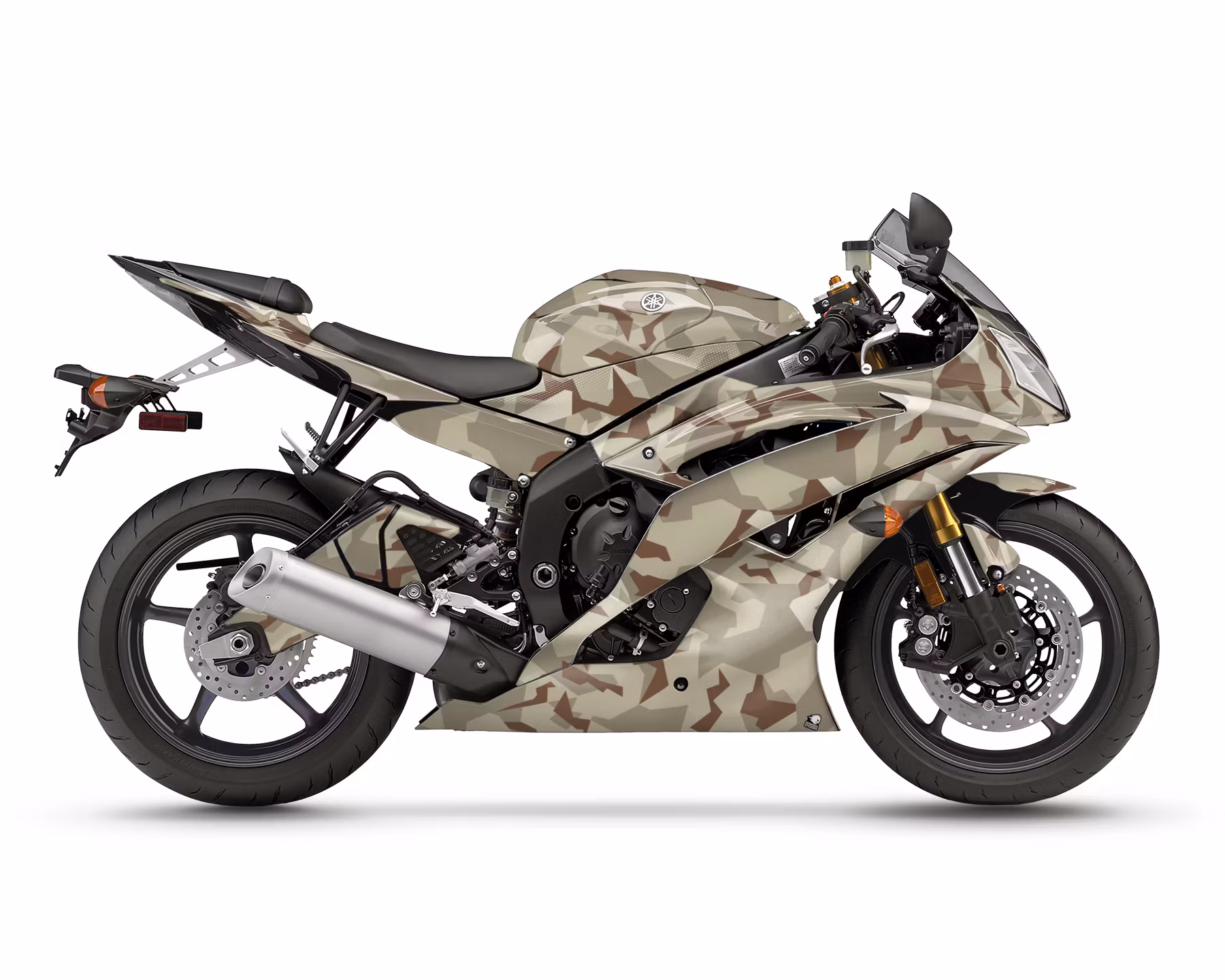 Yamaha R6 Graphics - "Camo"