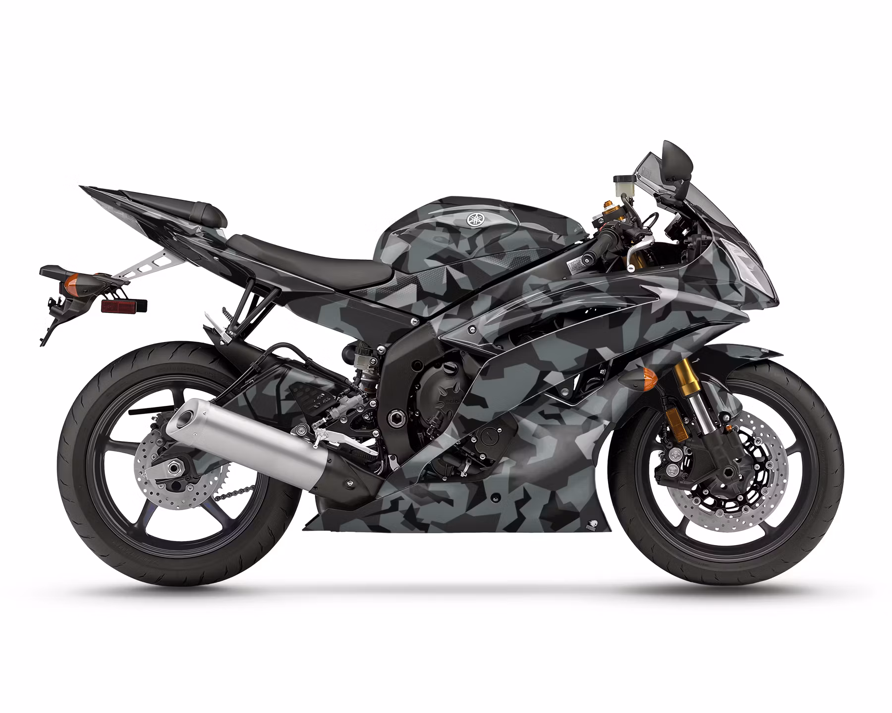 Yamaha R6 Graphics - "Camo"