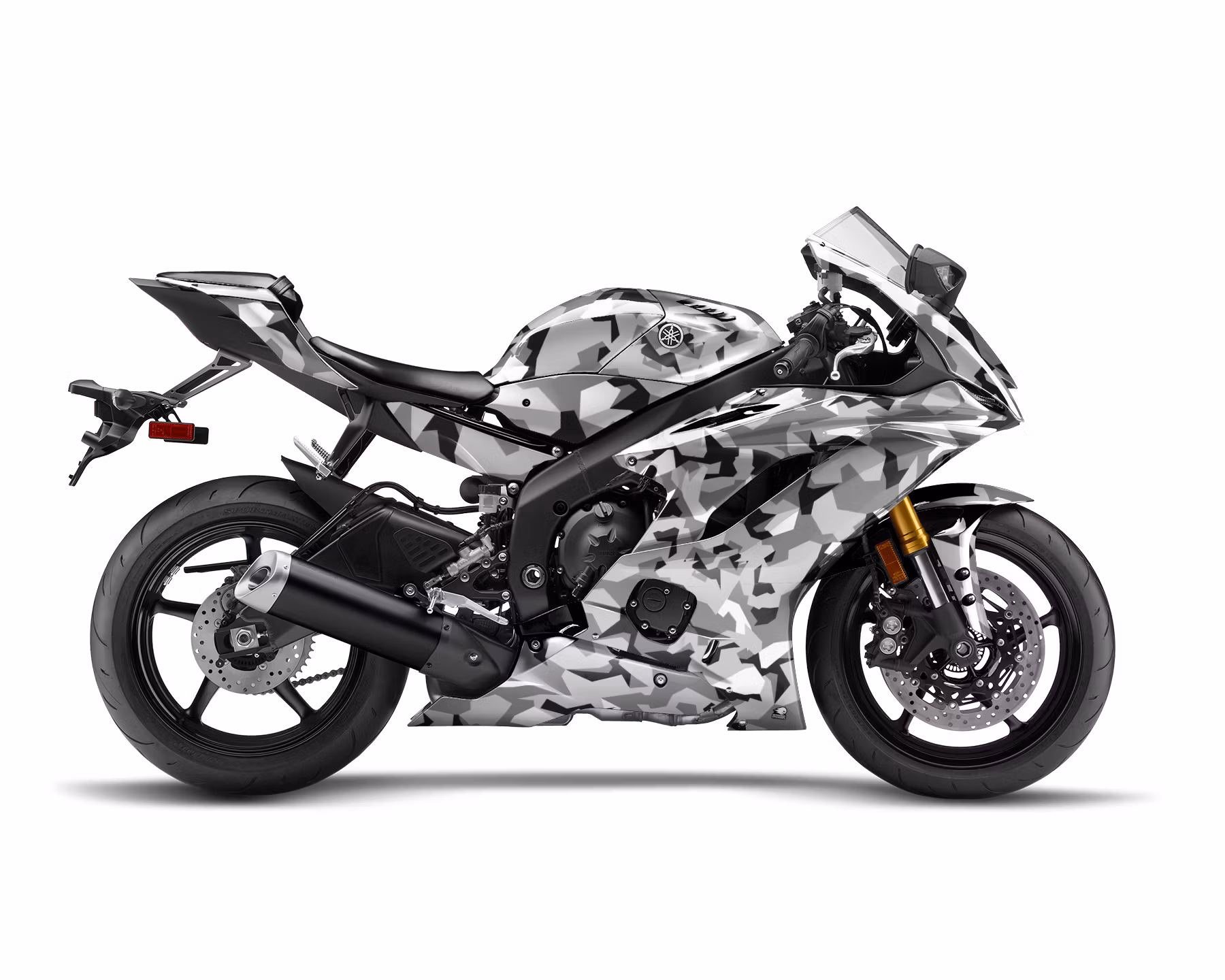 Yamaha R6 Graphics - "Camo"