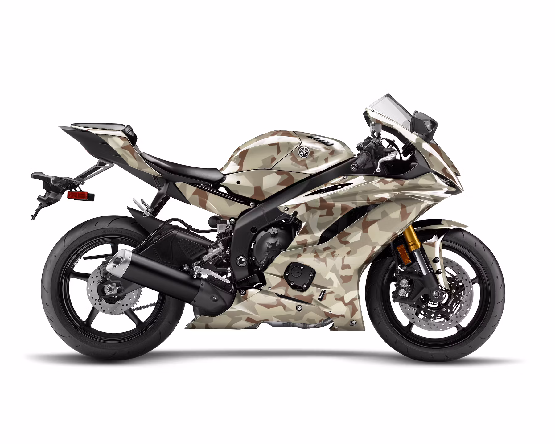 Yamaha R6 Graphics - "Camo"