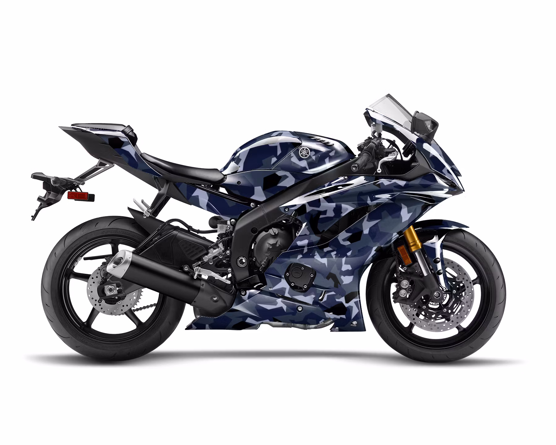 Yamaha R6 Graphics - "Camo"