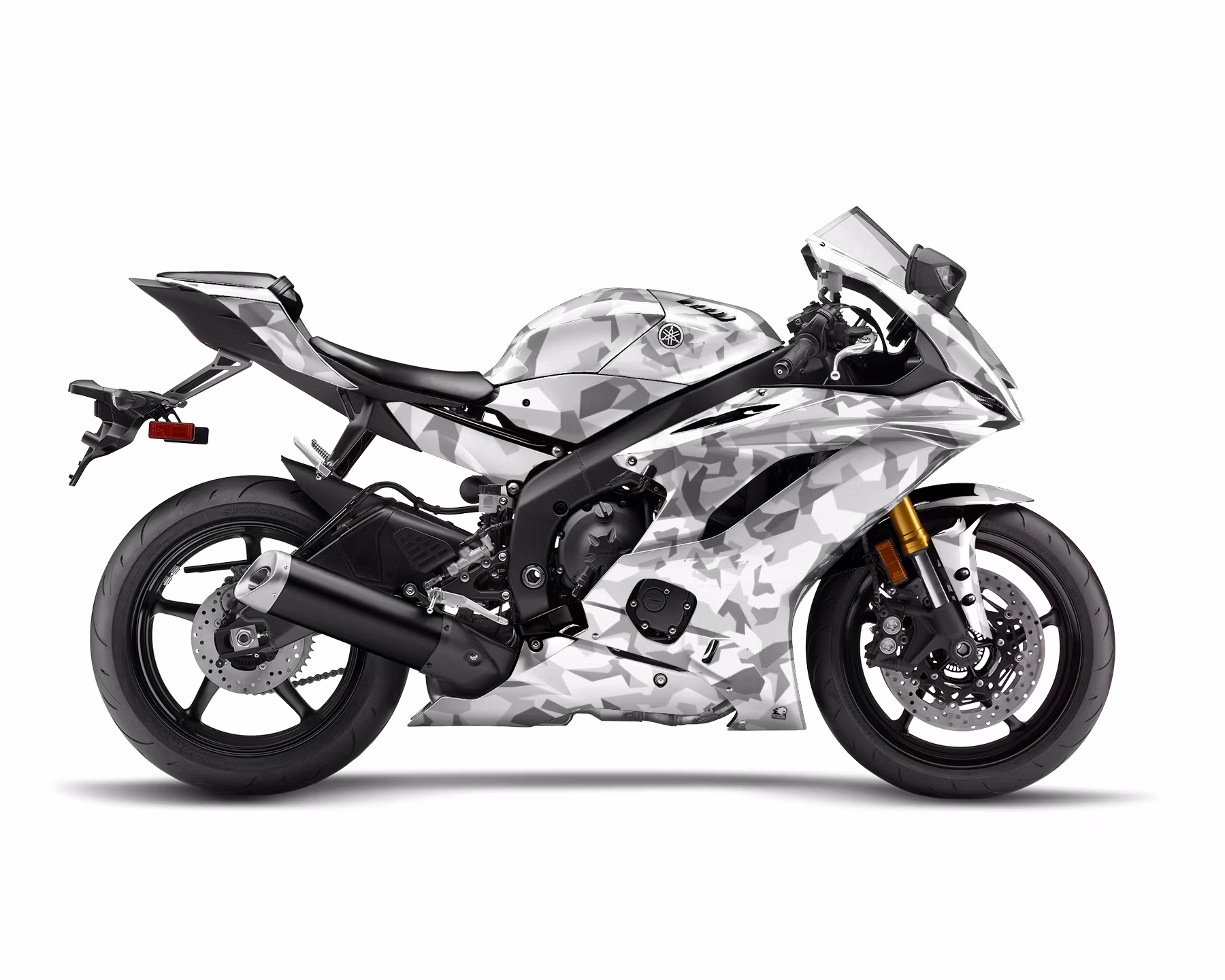 Yamaha R6 Graphics - "Camo"