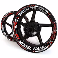 "Model Name" Wheel Stickers - "Havoc"