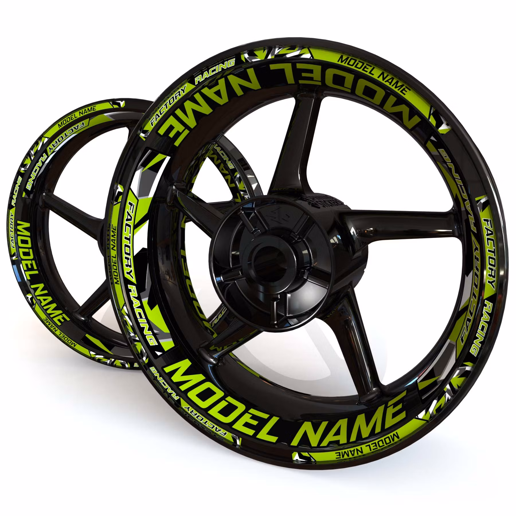 "Model Name" Wheel Stickers - "Havoc"