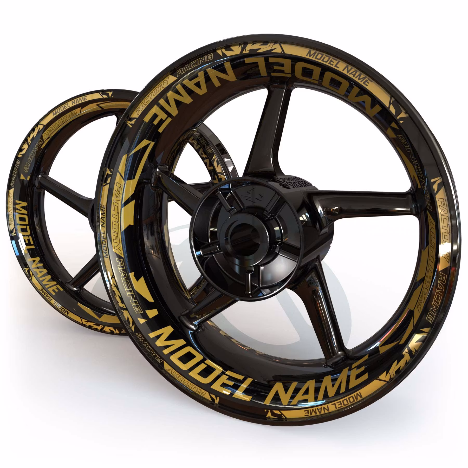 "Model Name" Wheel Stickers - "Havoc"