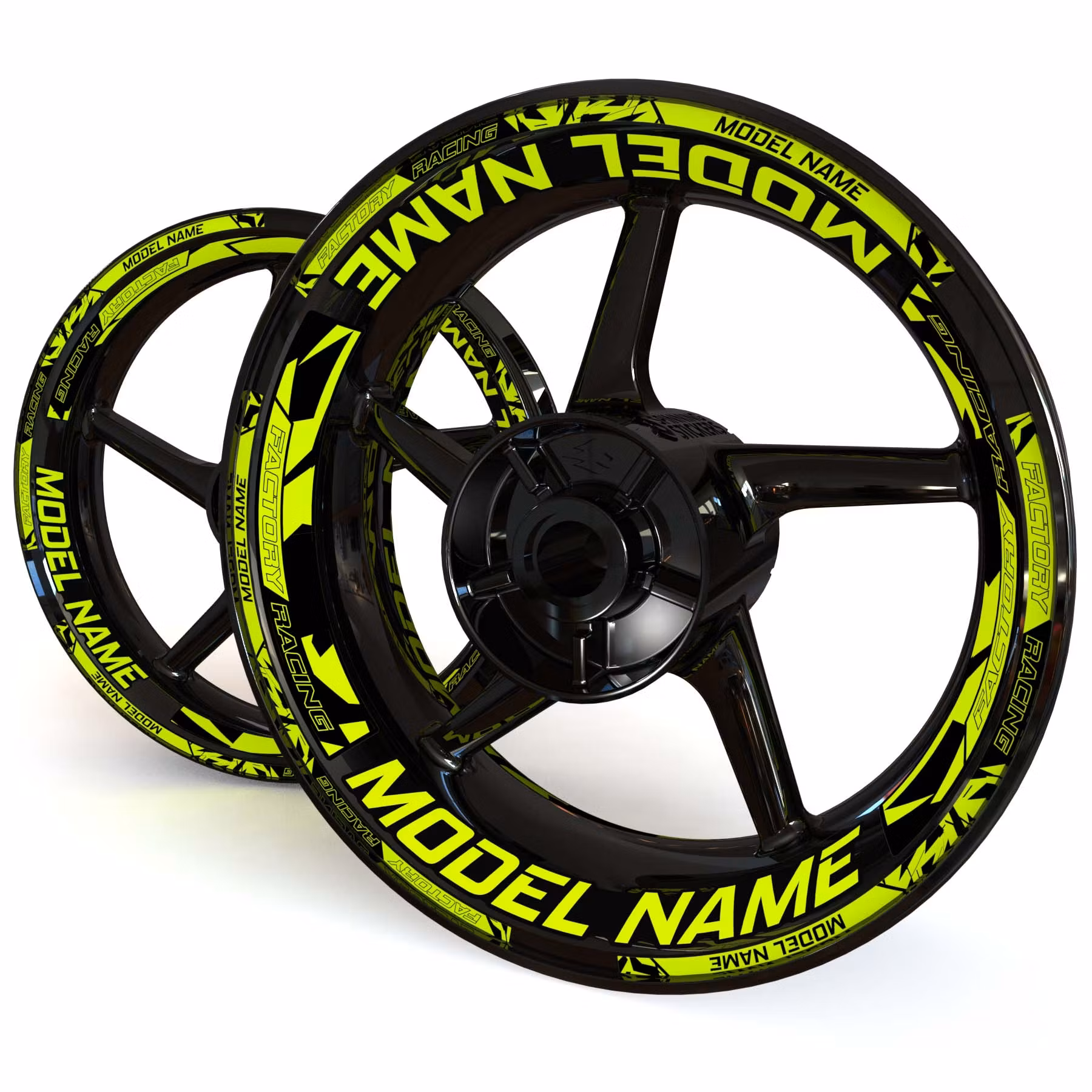 "Model Name" Wheel Stickers - "Havoc"