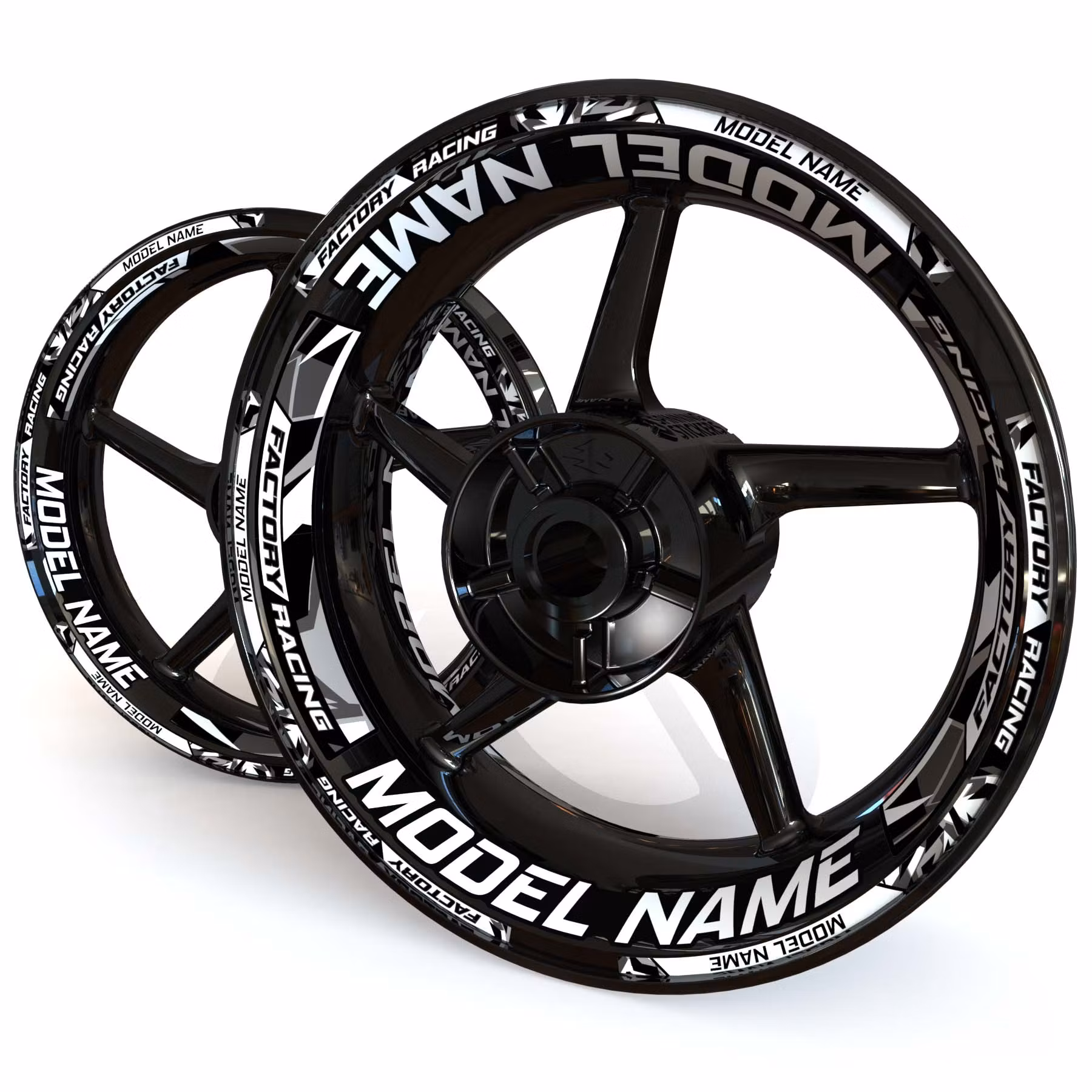 "Model Name" Wheel Stickers - "Havoc"