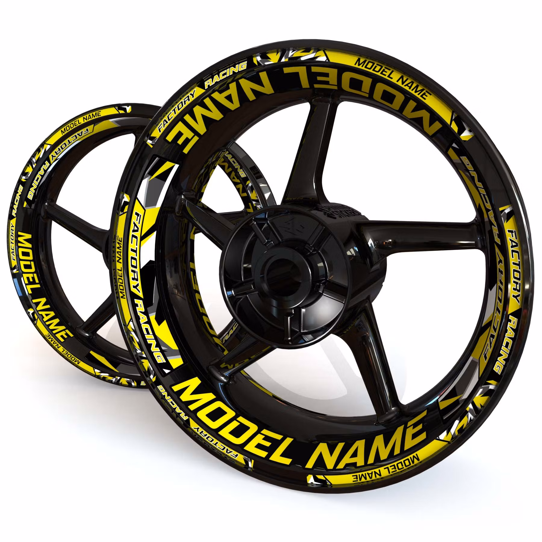 "Model Name" Wheel Stickers - "Havoc"