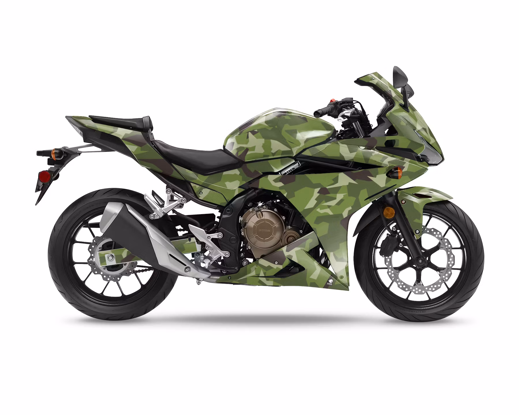 Honda CBR500R Graphics - "Camo"