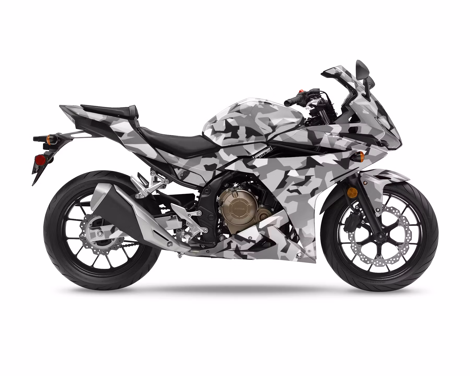 Honda CBR500R Graphics - "Camo"