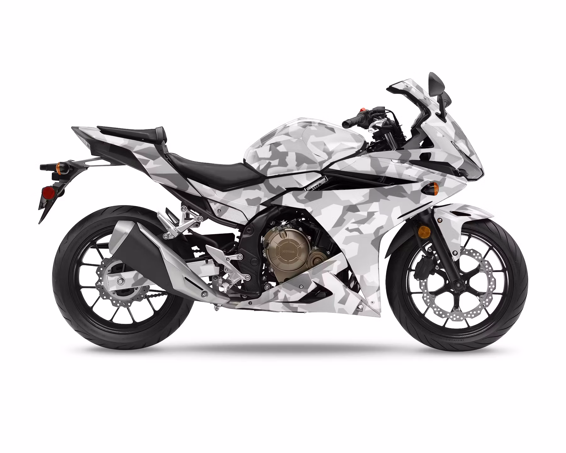 Honda CBR500R Graphics - "Camo"