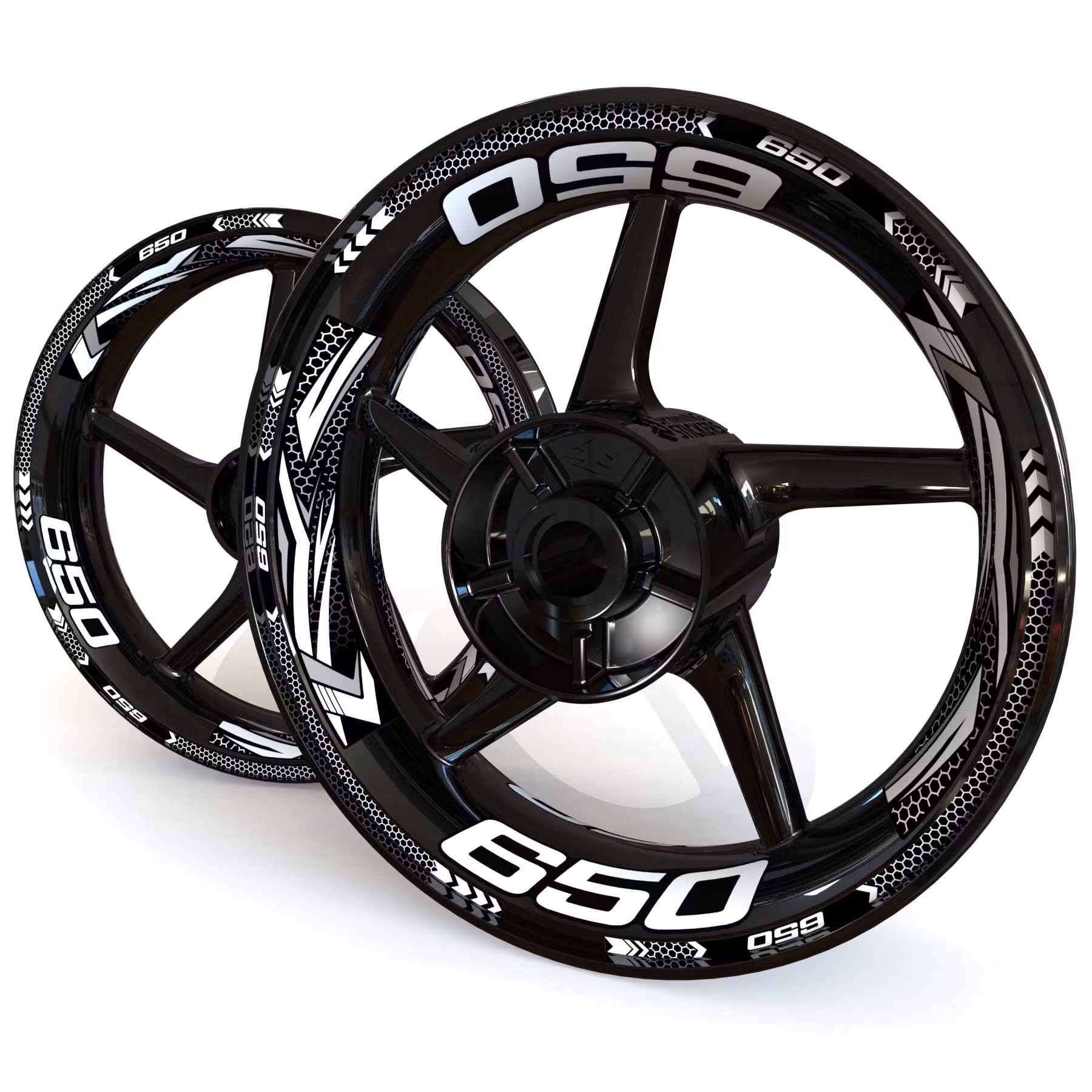 Stickers de jantes - Pour Versys 650 - "Grid"