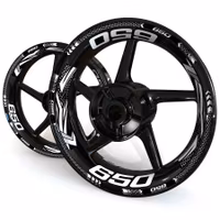 Wheel Stickers - Fits Versys 650 - "Grid"