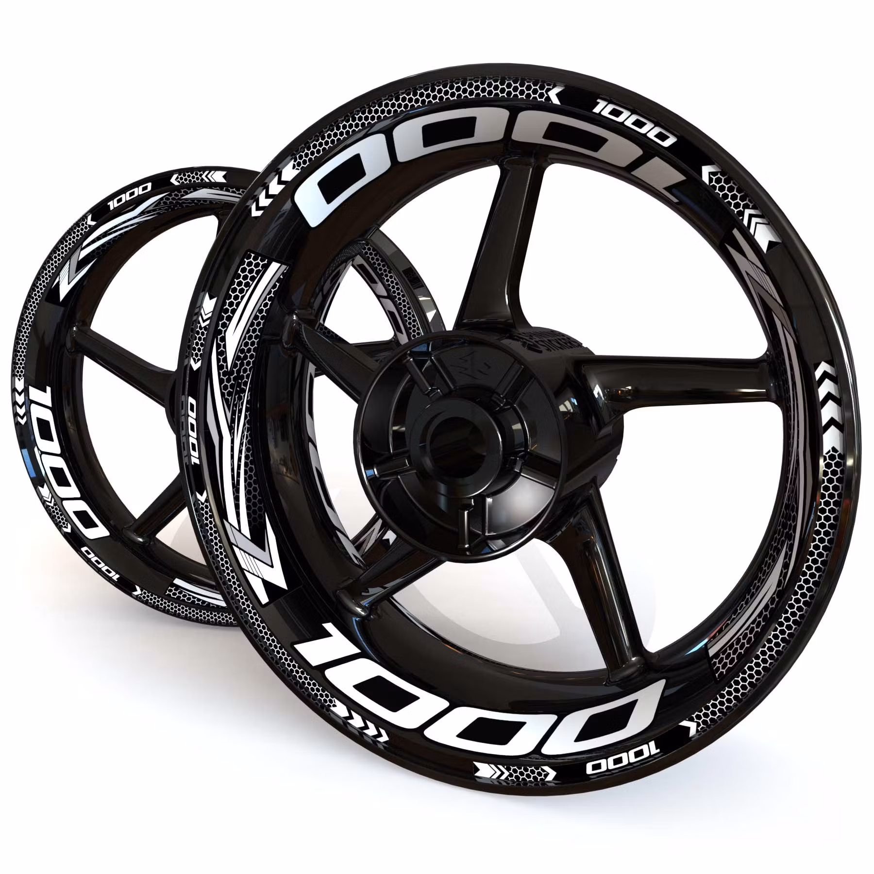 Adhesivos para llantas - Para ZX-10R - "Grid"