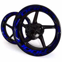 Wheel Stickers - Fits ZX-10R - "Grid"