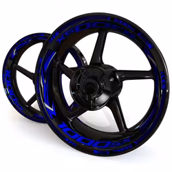 Wheel Stickers - Fits Ninja 1000SX - "Grid"