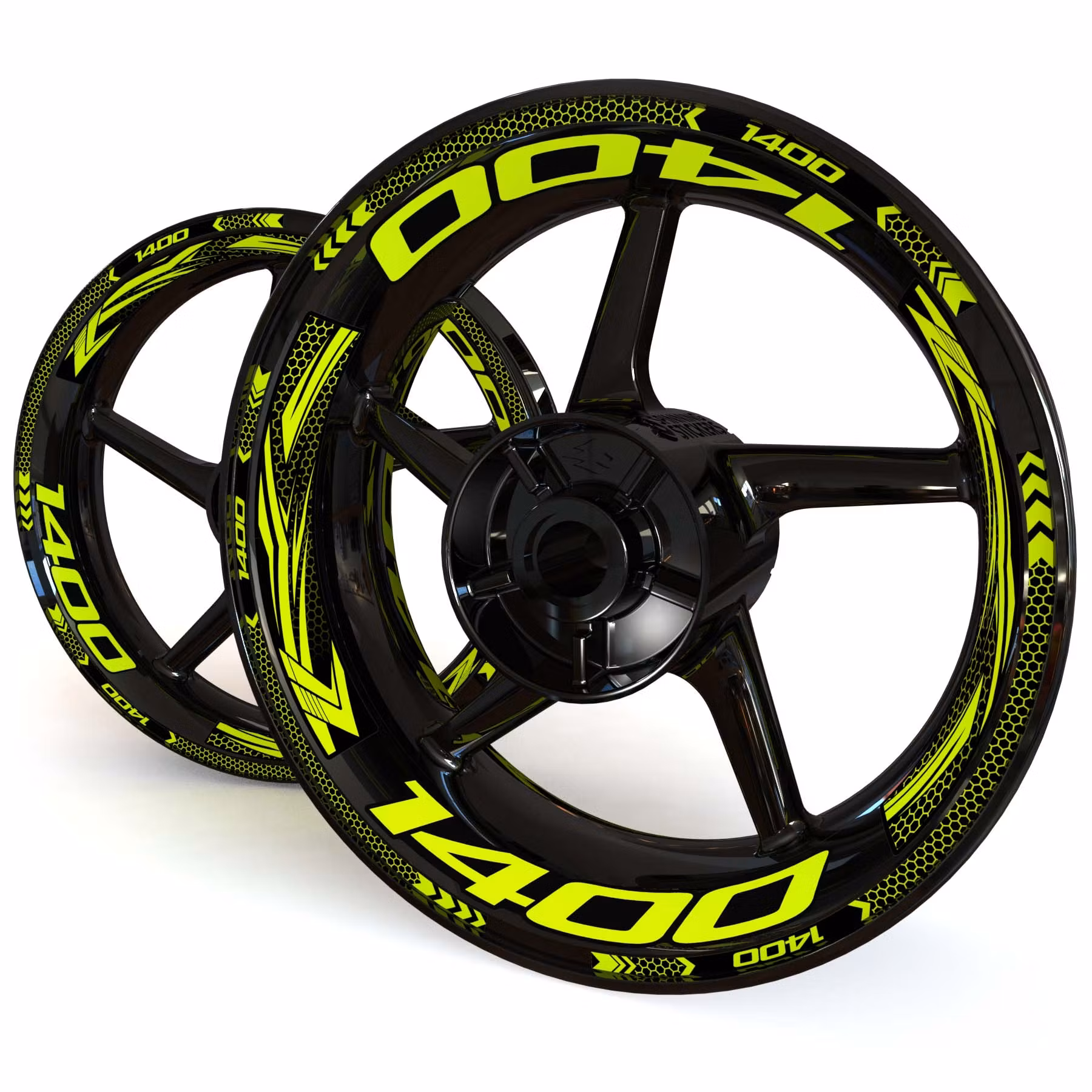 Wheel Stickers - Fits ZX-14R - 