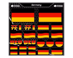 Flags sticker kit