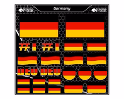 Flags sticker kit