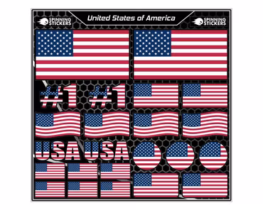 Flags sticker kit