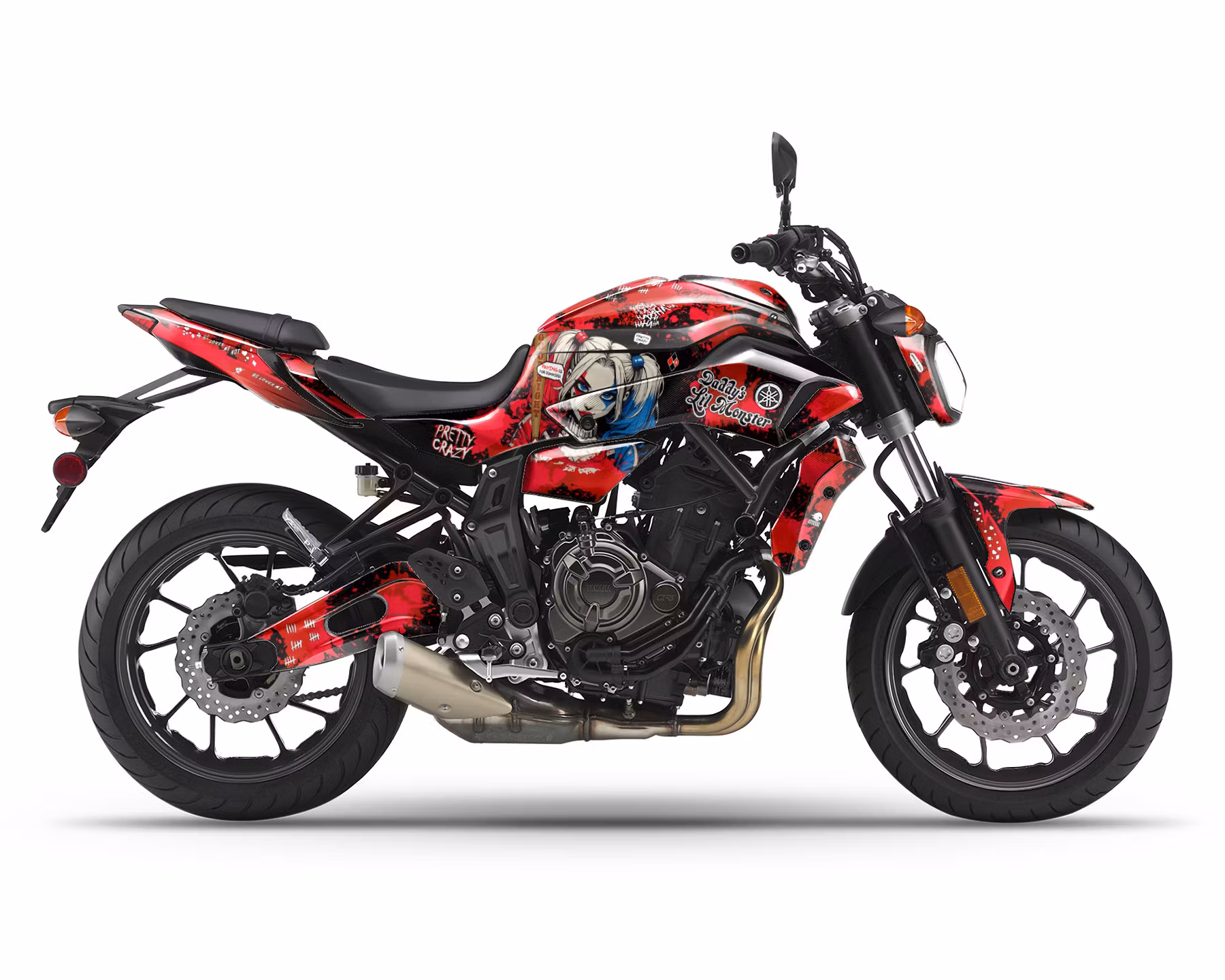 MT-07 Graphics - "Harley Quinn"