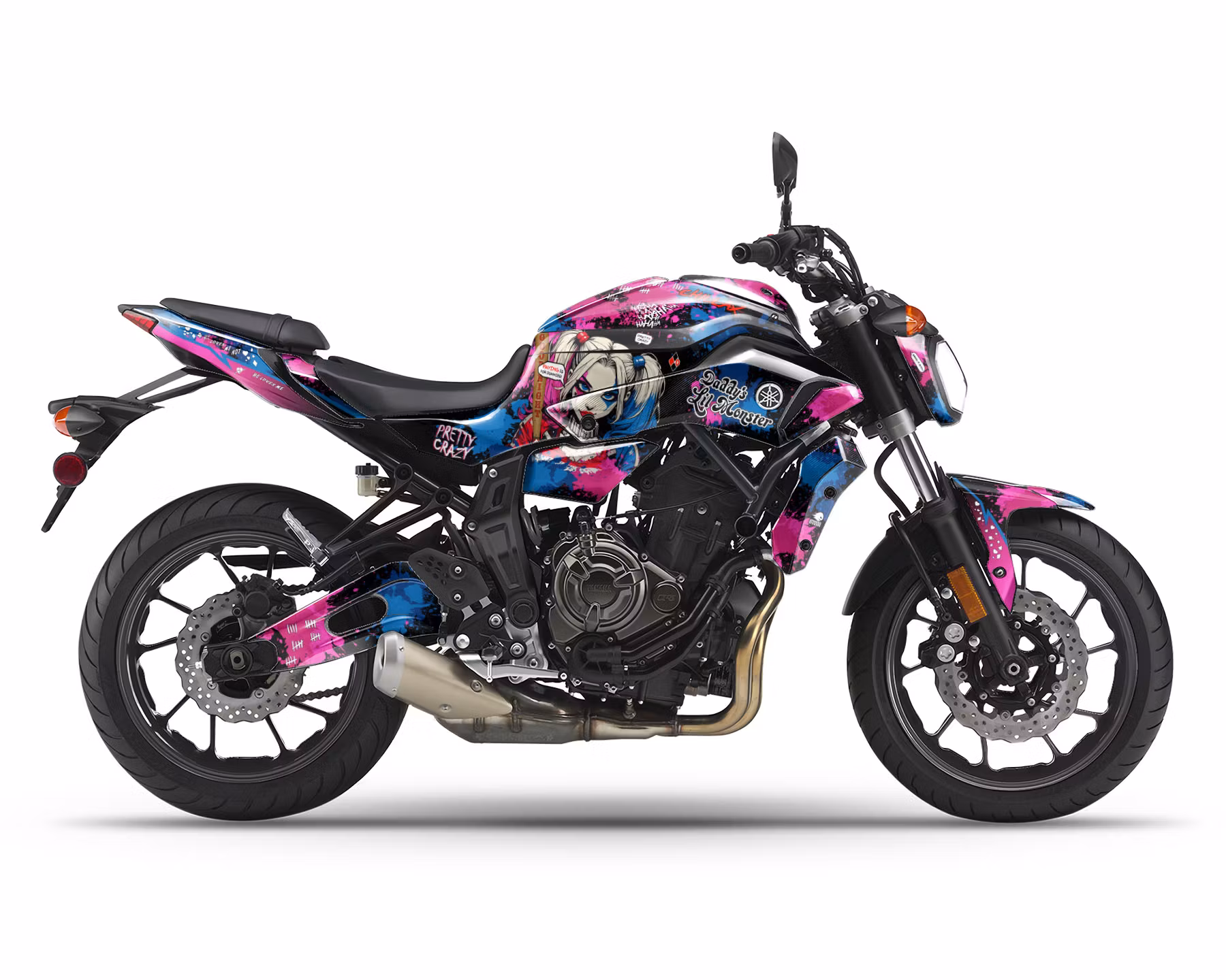 MT-07 Graphics - "Harley Quinn"