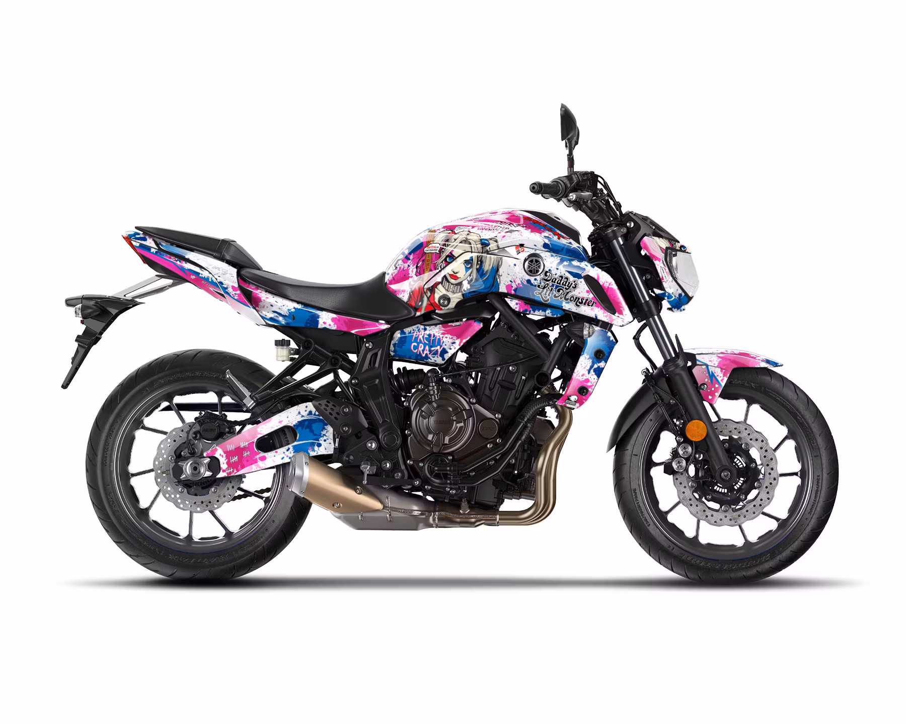 MT-07 Graphics - "Harley Quinn"