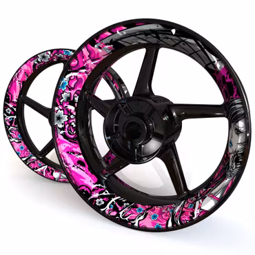 "Sakura" Wheel Stickers