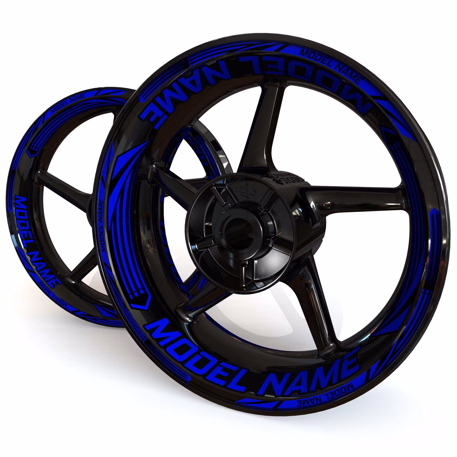 "Model Name" Wheel Stickers - "Venice"