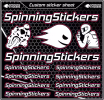 SpinningStickers - Sticker Kit