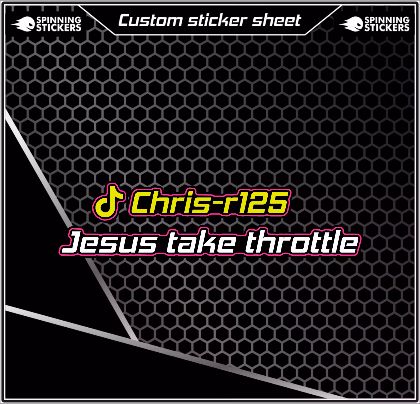 Chris-r125 - Sticker Kit