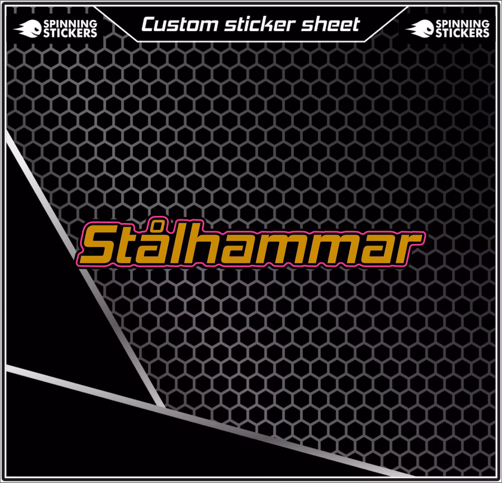 Stålhammar - Sticker Kit