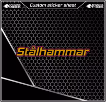 Stålhammar - Sticker Kit