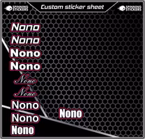 Nono - Sticker Kit