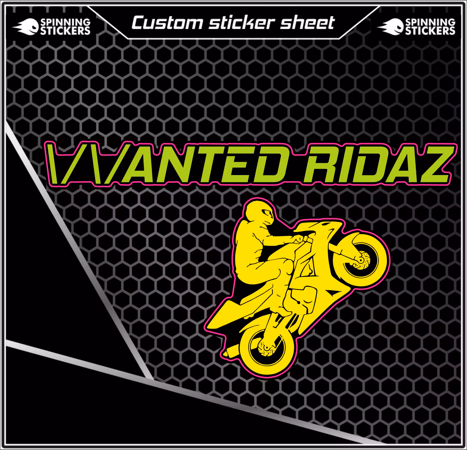\/\/ANTED - Sticker Kit