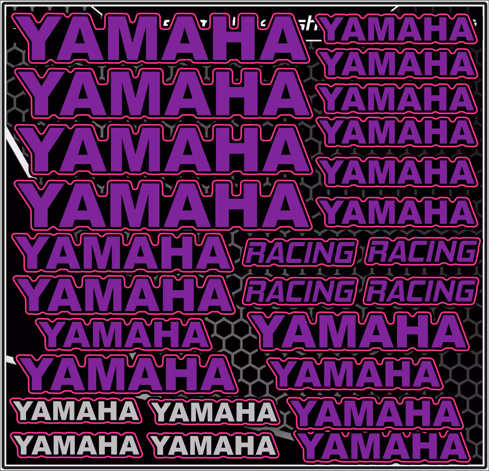 YAMAHA - Sticker Kit