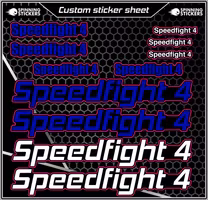 Speedfight - Sticker Kit