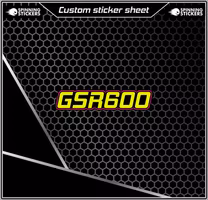 GSR600 - Sticker Kit